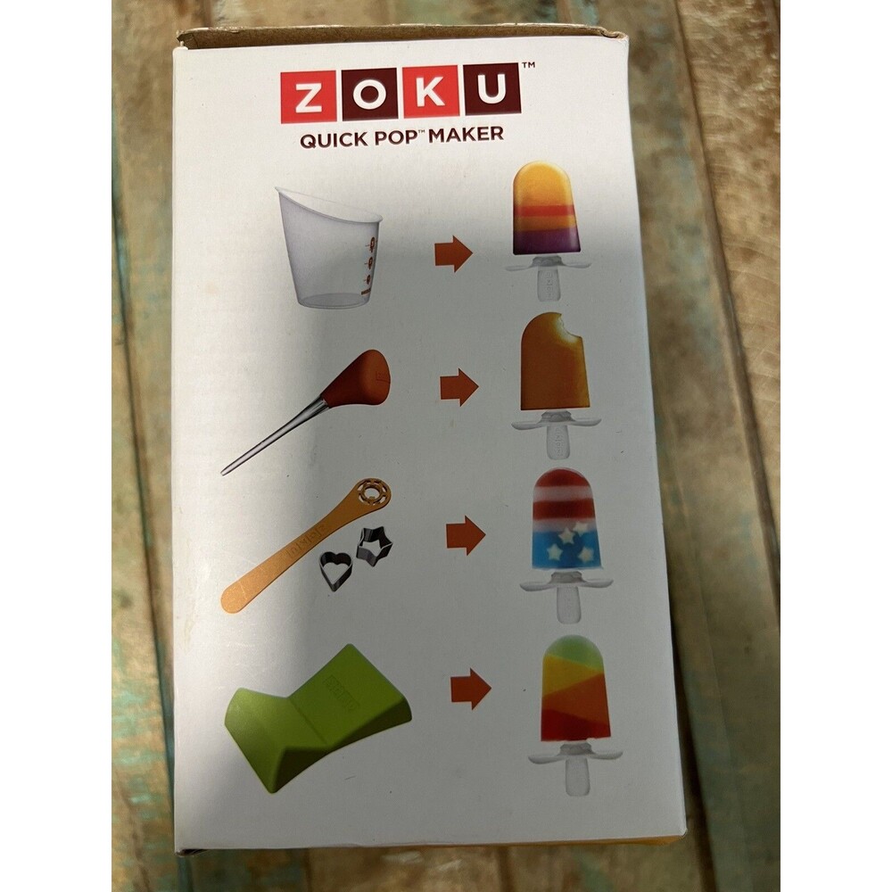 Zoku Quick Pop Maker Tools Set New In Box - Picture 4 of 5